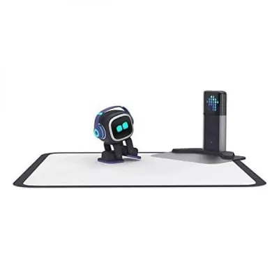 Умный робот EMO Go Home AI Desktop Pet Robot с беспроводной станцией GO HOME, черный Умный робот EMO Go Home AI Desktop Pet Robot с беспроводной станцией GO HOME, черный