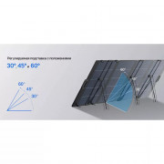 EcoFlow 400 Вт — складная двусторонняя солнечная панель