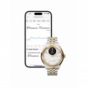 Withings ScanWatch Nova Brilliant Gold — премиальные гибридные умные часы с мониторингом здоровья